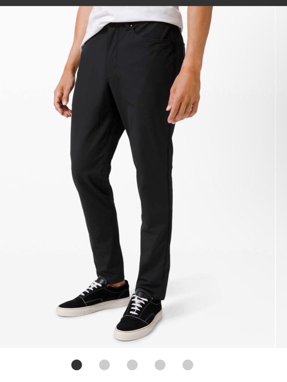 Lululemon ABC Pant Slim Warpstreme Black Men’s Pants